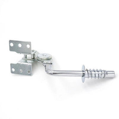 China 180 Degree Adjustable Sofa Bed Hinges Chrome Color 100KG Loading Capacity supplier