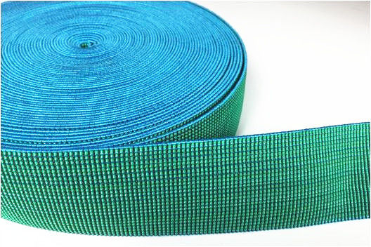 China 30%-40% Elongation Trampoline Webbing Excellent Absorption Soft Hand Feeling supplier
