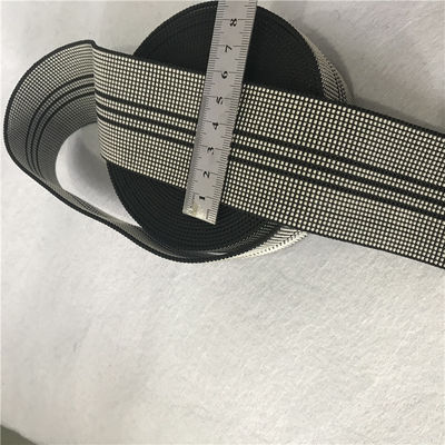 China Polypropylene 2 Inch Sofa Elastic Webbing Distinct Look And Smooth Tailoring supplier