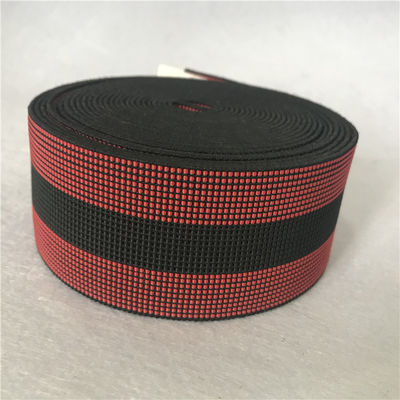 China Custom Lounge Chair Webbing Replacement , Red Chair Seat Webbing Straps supplier