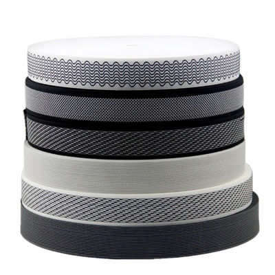 China Woven Design 20mm Sewing Edge Tape Polyester Pp Material Plate / Stripe Pattern supplier