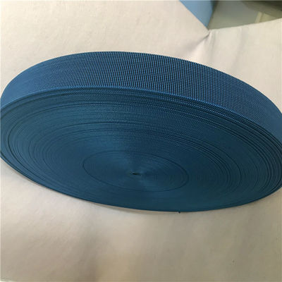 China High Strength Malaysian Rubber Elastic Webbing Bands Color Blue for Outdoor Furniture supplier