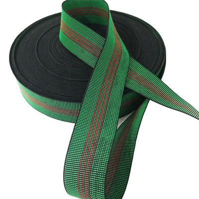 China Custom 2 Inch Elastic Webbing Straps / Rubber Tape For Sofa Seat And Back supplier