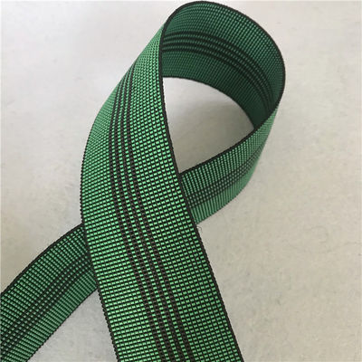 China 3 Inch Furniture Components Woven Rubber Webbing / Latex Elastic Chair Webbing supplier