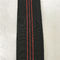 7cm width Sofa Elastic Webbing color black 50%-60% Elongation With red Lines supplier