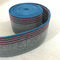 50mm Bluepolyester elastic webbing made by Chinese rubber good resilience supplier