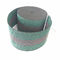 40% elongation high strength polyester webbing strap width 8cm green color supplier