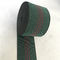 40% elongation high strength polyester webbing strap width 8cm green color supplier