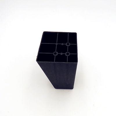 China 100mm High Square Plastic Sofa Legs With Strong Load - Bearing Capacity supplier