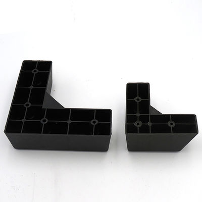 China Replacement Corner Plastic Sofa Legs No Noisy And Easy Fitting For Sofa Frame supplier