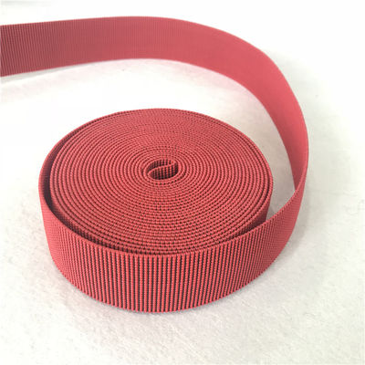 China 4cm Width Lawn Furniture Repair Webbing Different Color Accepted Big Tension And Durable supplier