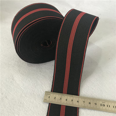 China Indoor Furniture Accessories Sofa Elastic Webbing Eco - Friendly Material supplier