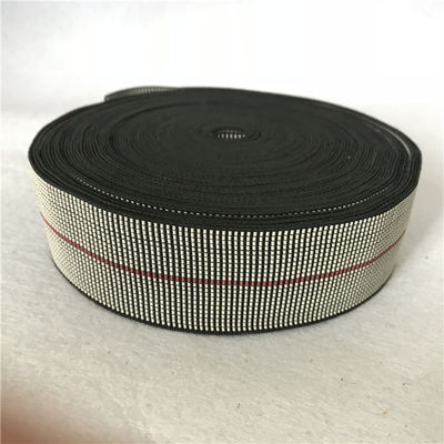 China 100% elongation PE elastic webbing 50mm Width For Sofa Back supplier