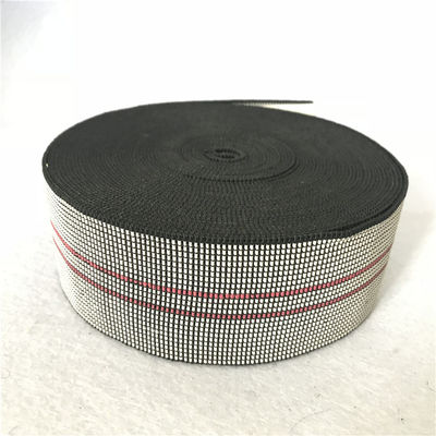 China 60% elongation PE elastic webbing straps 50mm Width For Sofa Back supplier