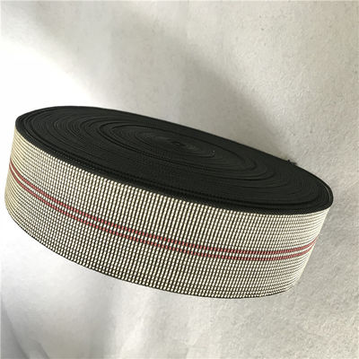 China 100% polyester  elastic webbing belt  45mm Width For Sofa Back supplier