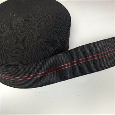 China Furniture components  Elastic Webbing 60%-70% Elongation High Strength supplier