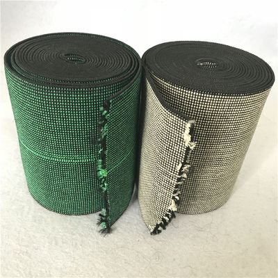 China Europe stlye High Tenacity Elastic Webbing Green Color Width 12cm For Sofa supplier