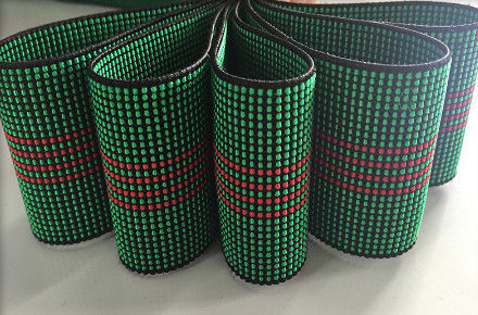 50mm Green Color Trampoline Webbing Strong Elastic Home Textile 50g/M supplier