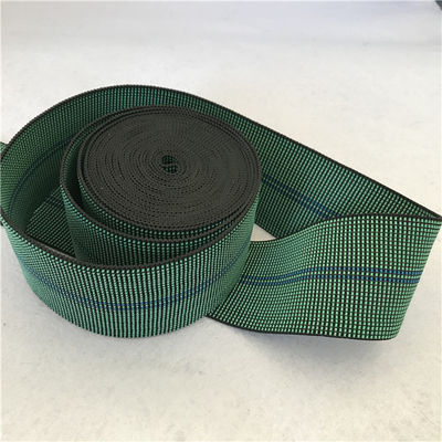 60mm Width Furniture Webbing Straps , 2 Blue  Line Upholstery Webbing Straps supplier