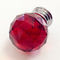 Pull Handle Knob Crystal Rhinestone Buttons Red Orange Or Transparent For Furniture supplier