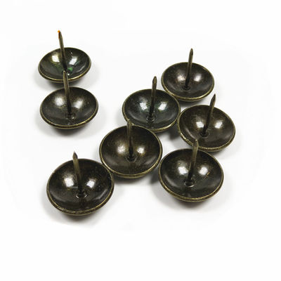 Black Nickel Tack Decorative Upholstery Nails Light Weight For Wood Furniture supplier