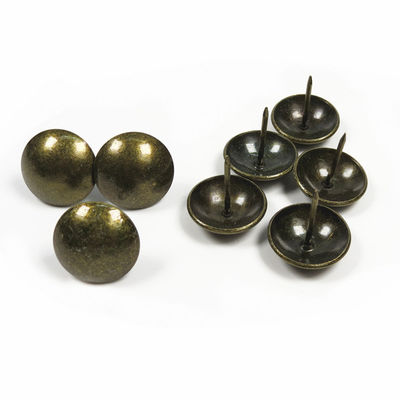 Black Nickel Tack Decorative Upholstery Nails Light Weight For Wood Furniture supplier