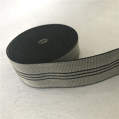 Polypropylene 2 Inch Sofa Elastic Webbing Distinct Look And Smooth Tailoring supplier