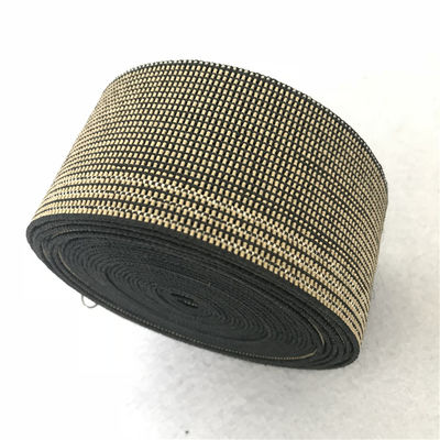 100% Polyethylene Plastic Chair Webbing , 40g/M Lawn Chair Webbing Material supplier