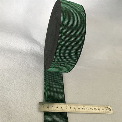 80%-90% Elongation Elastic Straps For Sofa , Printed Upholstery Webbing Clips supplier