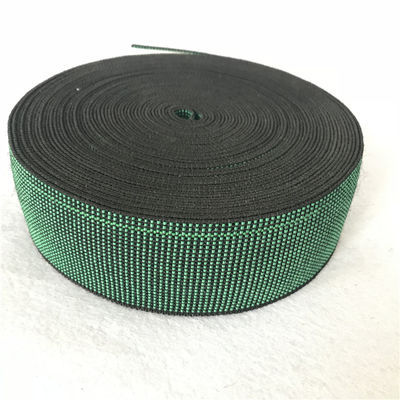 80%-90% Elongation Elastic Straps For Sofa , Printed Upholstery Webbing Clips supplier