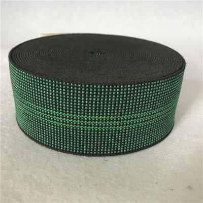 Environmental Protect Elastic Belt For Sofa , 5cm Width Couch Elastic Webbing supplier