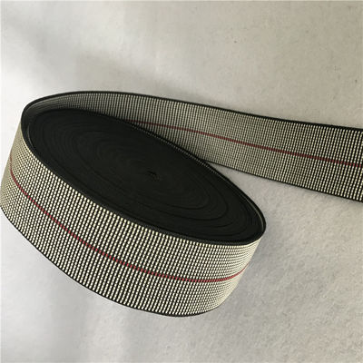 100% elongation PE elastic webbing 50mm Width For Sofa Back supplier