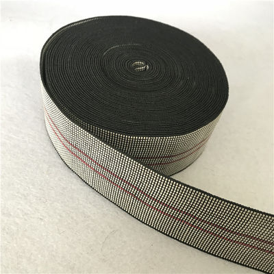 60% elongation PE elastic webbing straps 50mm Width For Sofa Back supplier