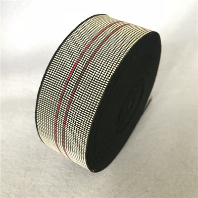 60% elongation PE elastic webbing straps 50mm Width For Sofa Back supplier