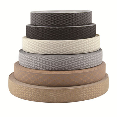 Woven Design 20mm Sewing Edge Tape Polyester Pp Material Plate / Stripe Pattern supplier