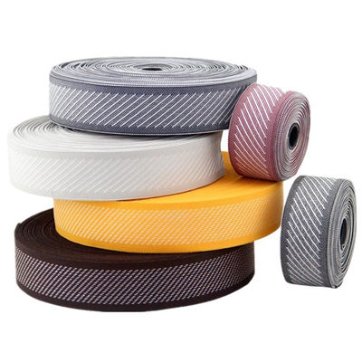 40mm Bed Mattress Tape Edge High Yarn Counts With Superior Durability supplier