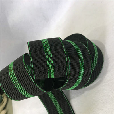 reflective polyester webbing width 50mm black color use for sofa seat supplier