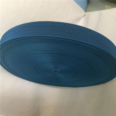 High Strength Malaysian Rubber Elastic Webbing Bands Color Blue for Outdoor Furniture supplier