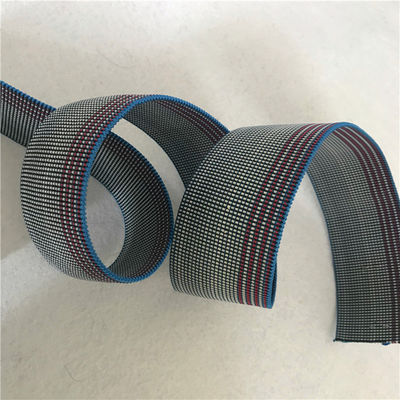 50mm Bluepolyester elastic webbing made by Chinese rubber good resilience supplier