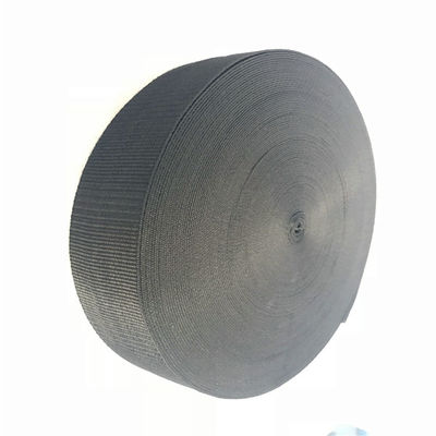 PP Tape Black Color Plastic Webbing For Patio Chairs 50mm Width 50g/M supplier