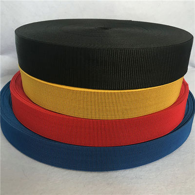 High Strength Malaysian Rubber Elastic Webbing Bands Color Blue for Outdoor Furniture supplier