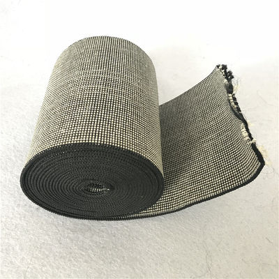 New design 12cm width strong elastic Webbing  Strap color grey for home furniture supplier