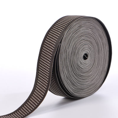 37mm Narrow Woven Mattress Tape Edge Polyester / Nylon / Cotton Material supplier