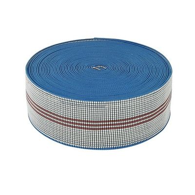 High quality Sofa Elastic Webbing 50mm Blue color made by good rubber supplier