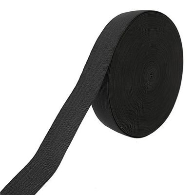 2 Inch Sofa Elastic Webbing / Black Color Furniture Seat Webbing supplier