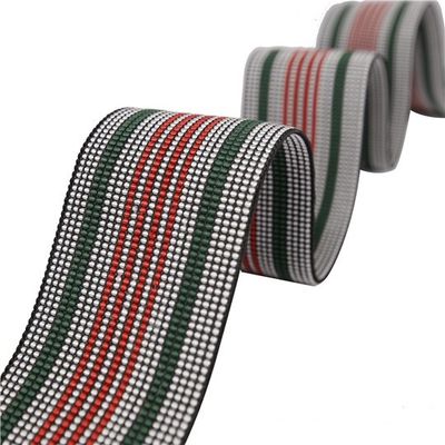 High Elastic Rubber Or Yarn Sofa Webbing Straps / Sofa Components supplier