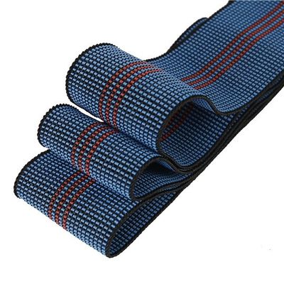 Fabric Patio Chair Webbing Straps / 50mm Width Furniture Seat Webbing supplier