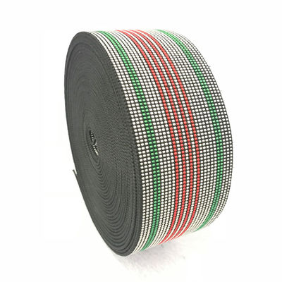 Customized Jacquard Sofa Elastic Webbing A042# 50%-60% Stretch Good Water Absorption supplier